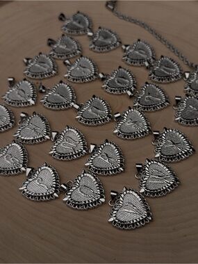 Delicate Silver Heart Pendant Necklace - Women Jewelry